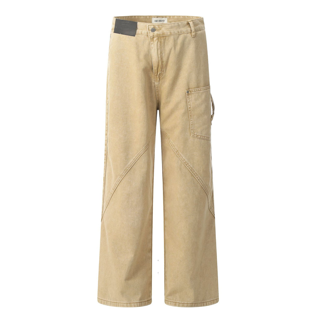 11KN deconstruction straight Pants
