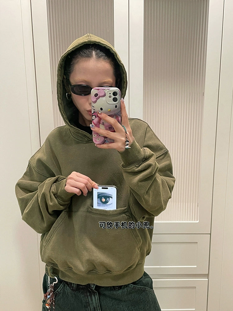 MMBBT Vintage Loose Old Hooded Sweater