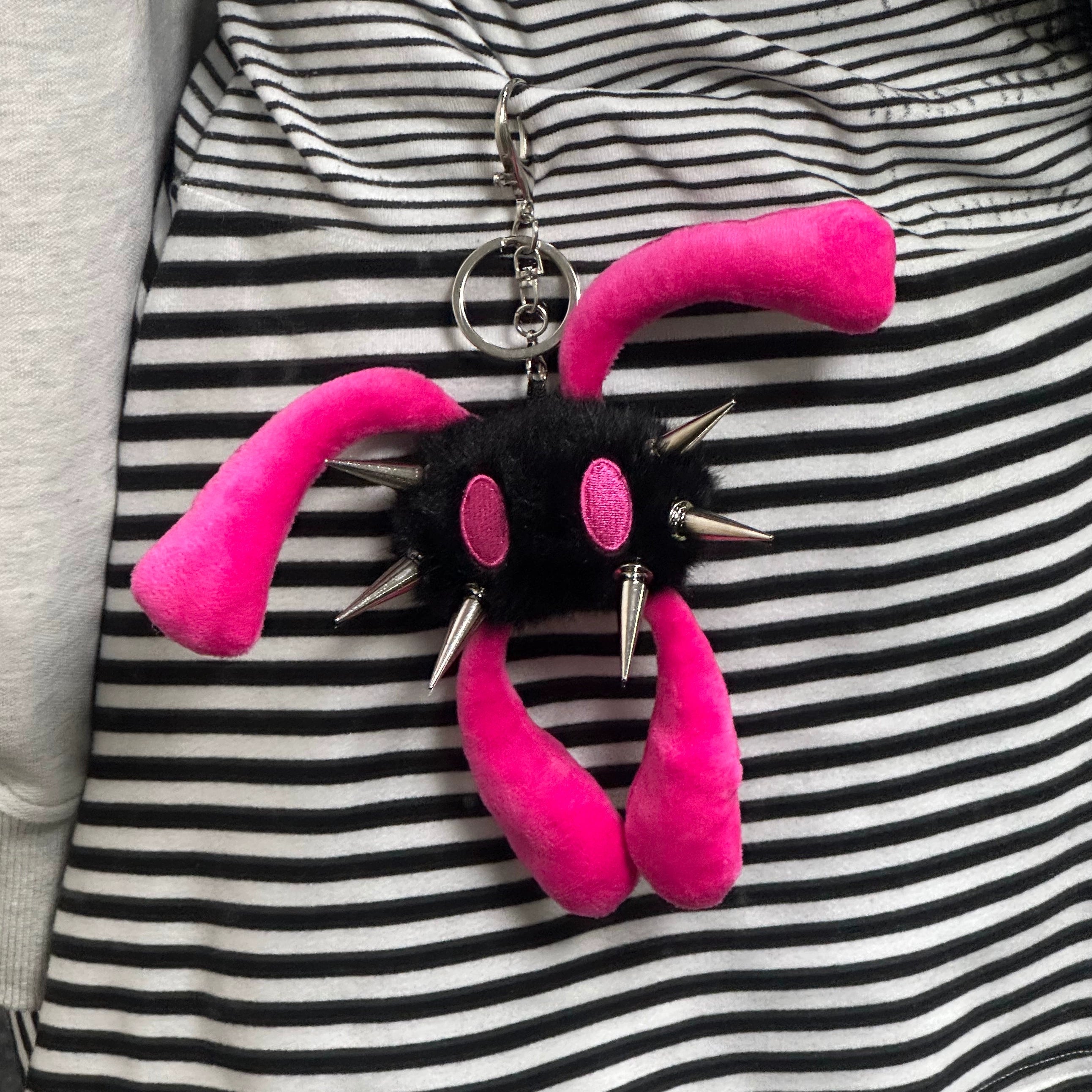Antiphase Four-eared Rabbit Keychain Hanging Baby Pendant