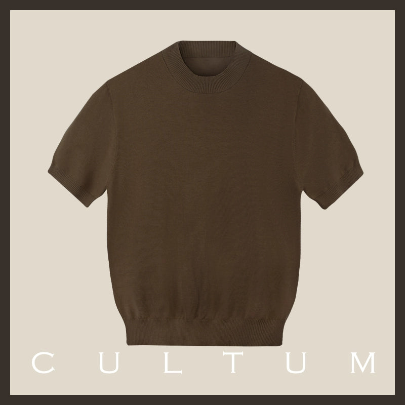 CULTUM Light Breathable Casual Knitwear Tee