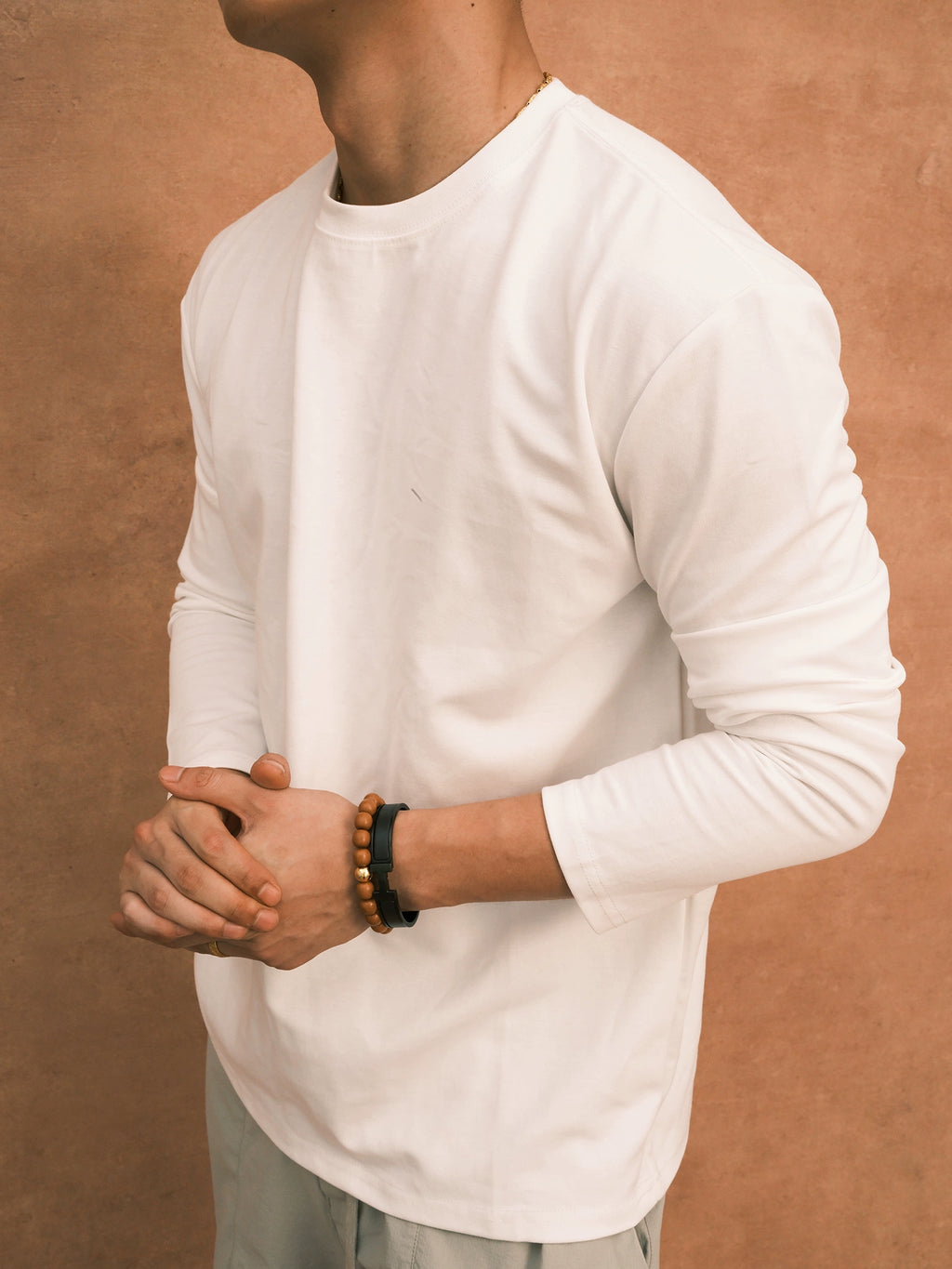 GTAL Basic Crew Neck Sweater Inside