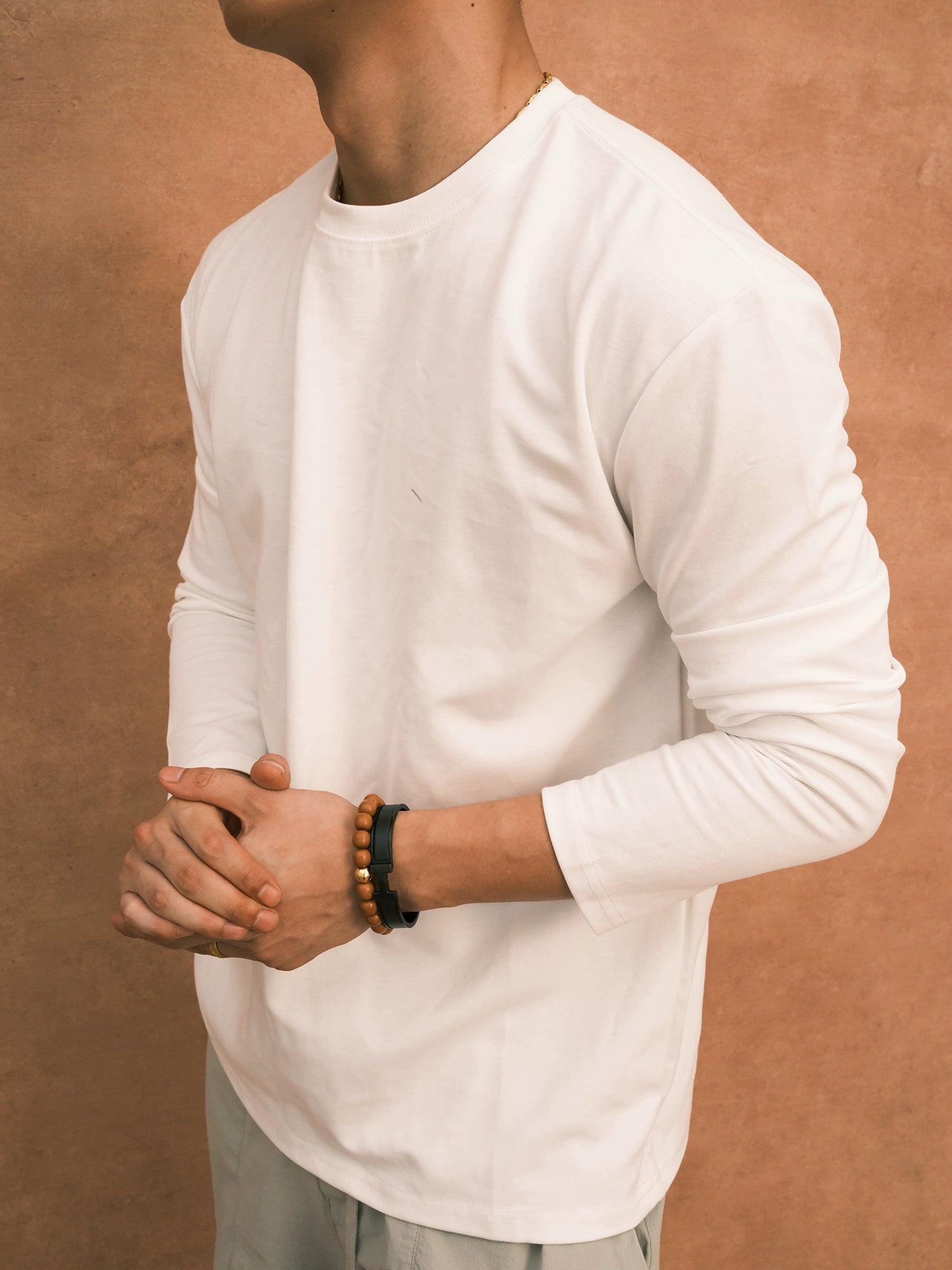 GTAL Basic Crew Neck Sweater Inside