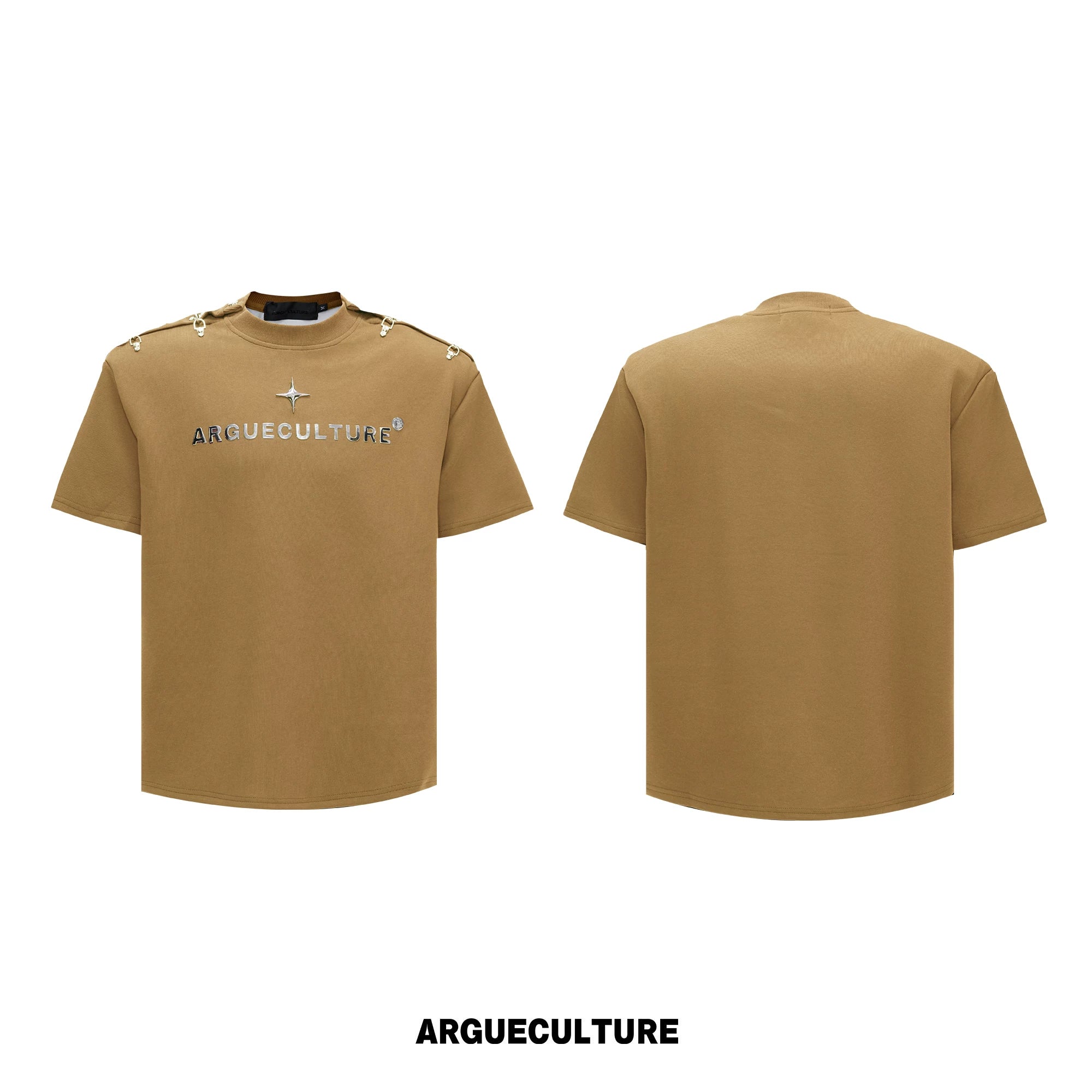 ArguECulturE Retro One-word Shoulder Loose Tee
