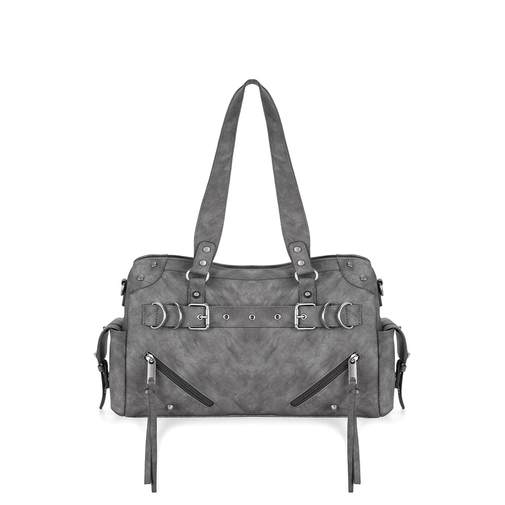 JANDRESS Rivet Large Capacity Shoulder Underarm Bag