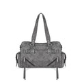 JANDRESS Rivet Large Capacity Shoulder Underarm Bag