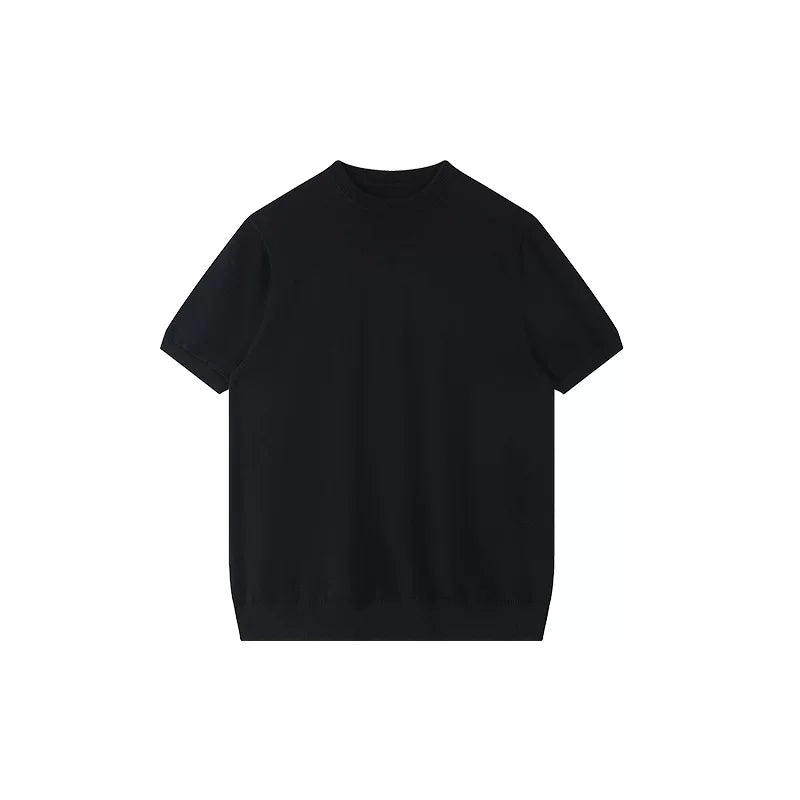 GOODLIVEABLE Front Shoulder Casual Comfortable Tee