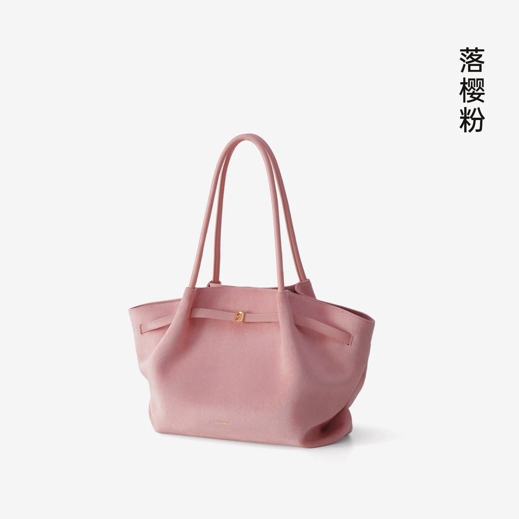 La Festin Suede Underarm Large Capacity Tote Bag