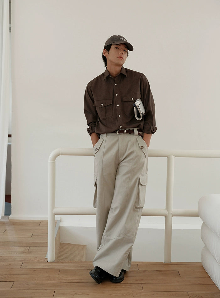 CARPEM Straight-leg Japanese Overalls
