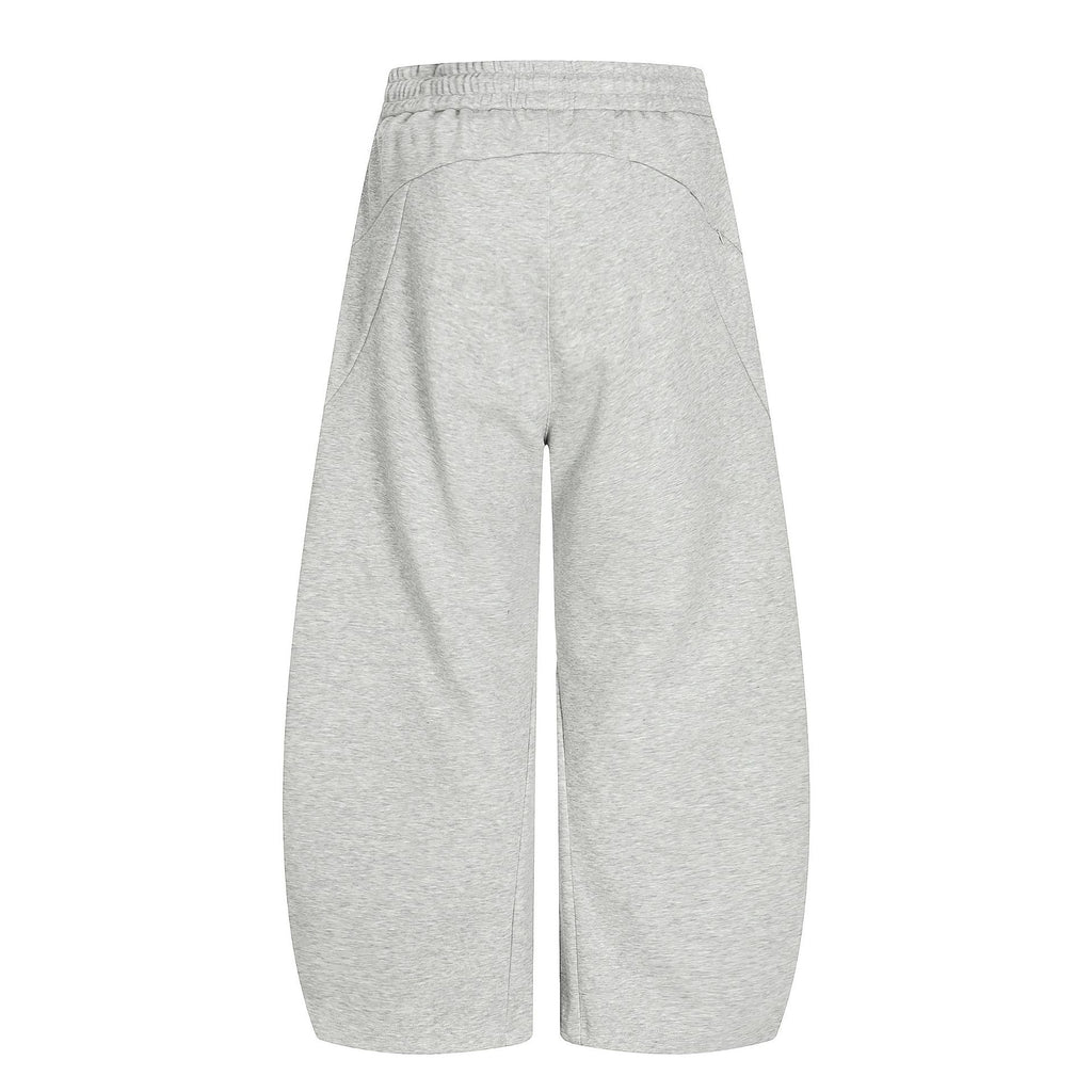 11KN Sports Wide Leg Loose Drawstring Skinny Sweatpants