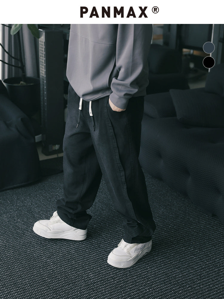 PANMAX Tide Brand Loose Straight Gradual Change Jeans