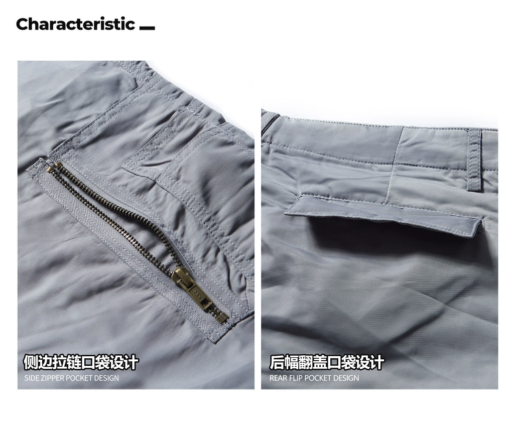 Remedy Multi-Pocket Tooling Straight Casual Pants