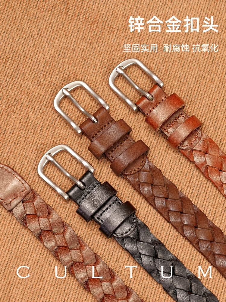 CULTUM Vintage Versatile Braided Belt