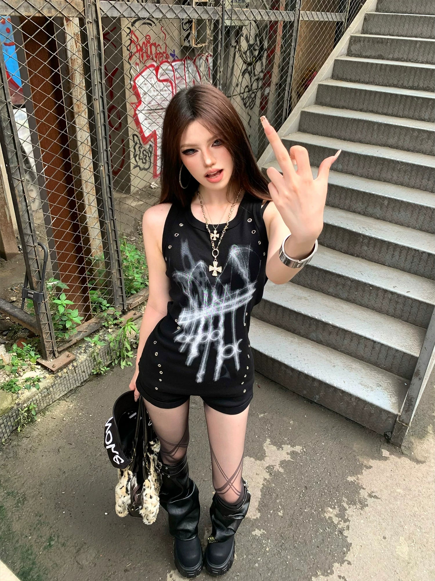 PAIKI Hell's Gate Sleeveless Tank Top