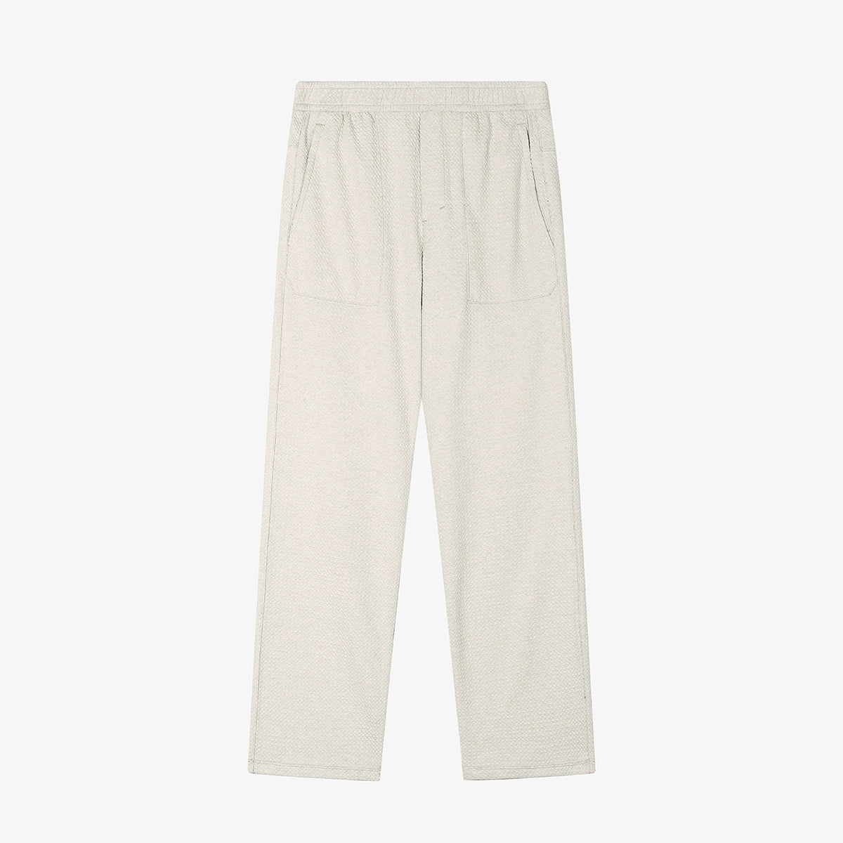 NO LOGO Loose Straight Sweatpants