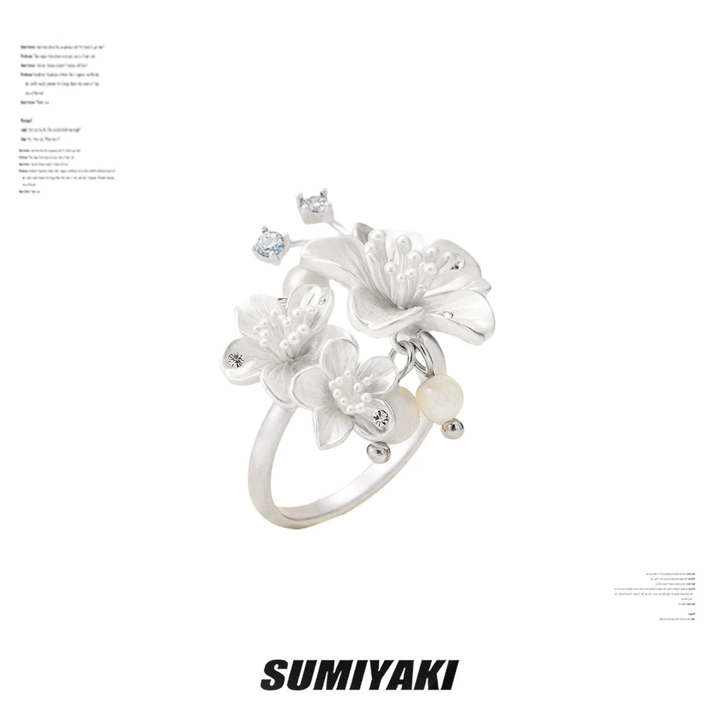 SUMIYAKI Sakura Multi-layer Ring