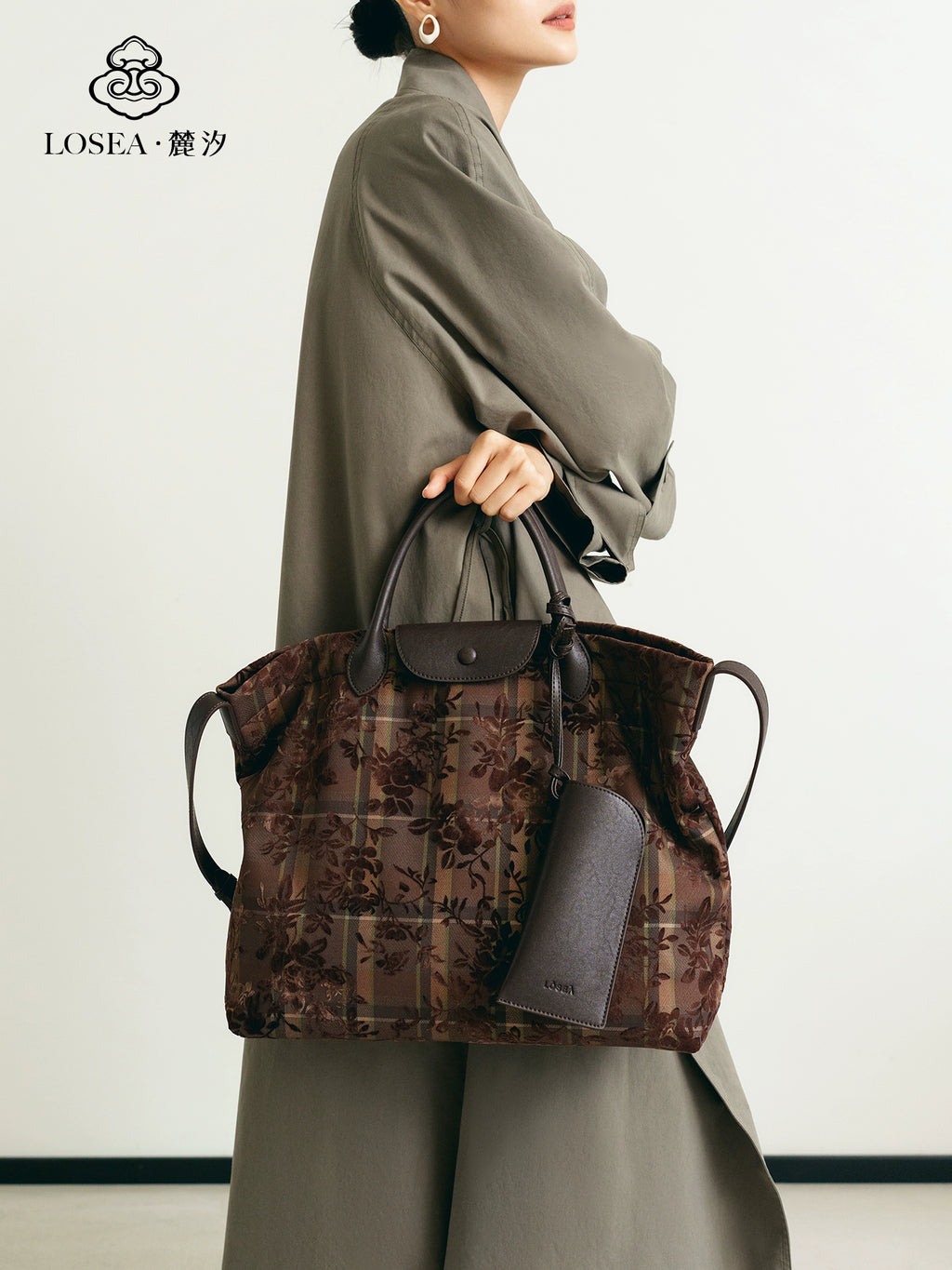 LOSEA New Chinese Large Capacity Tote Bag