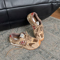 Lidaren Produced Leather Casual Fleece Warm Forrest Gump Shoes