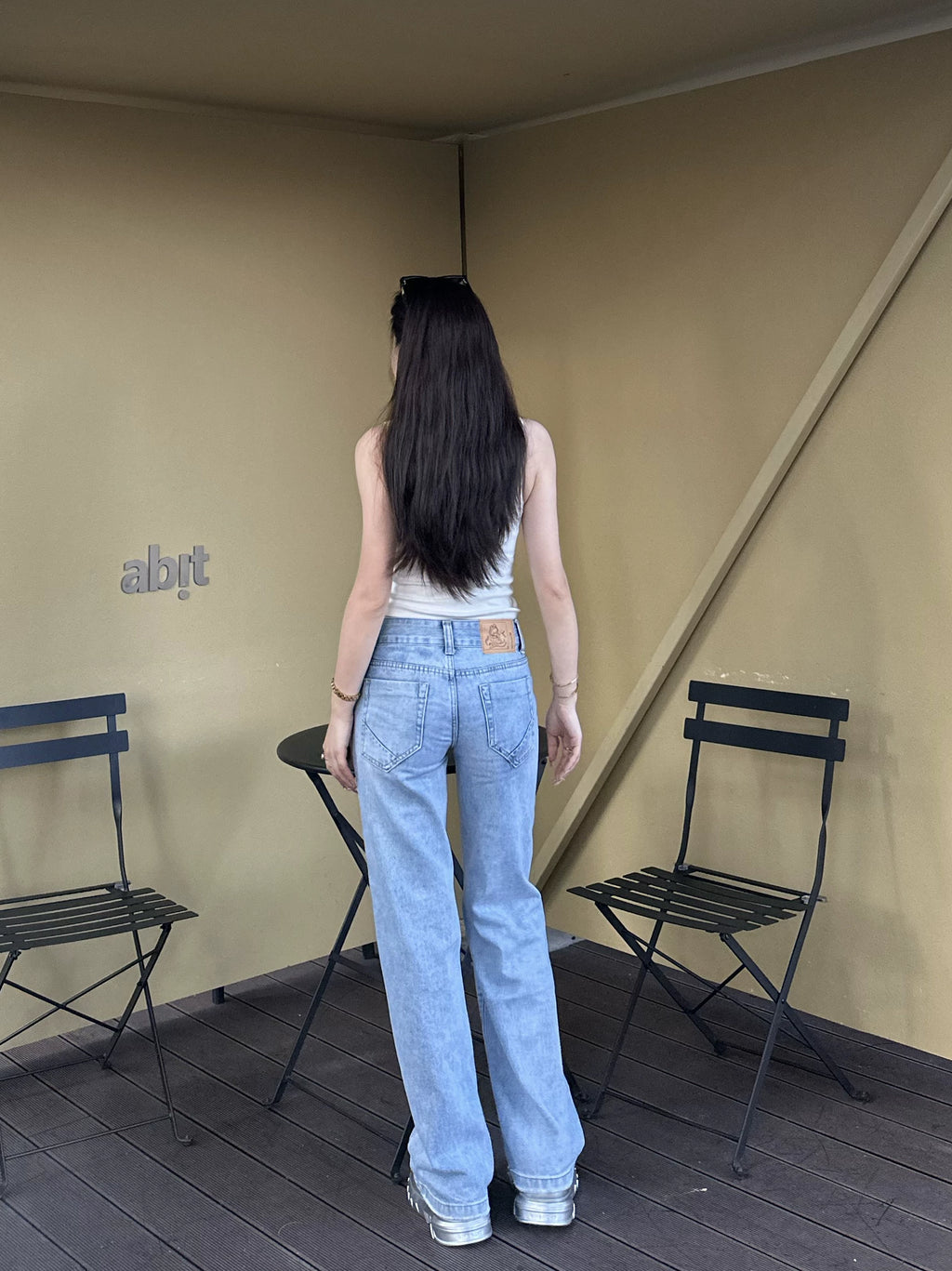 Popchee Low Waist Wide Leg Versatile Jeans