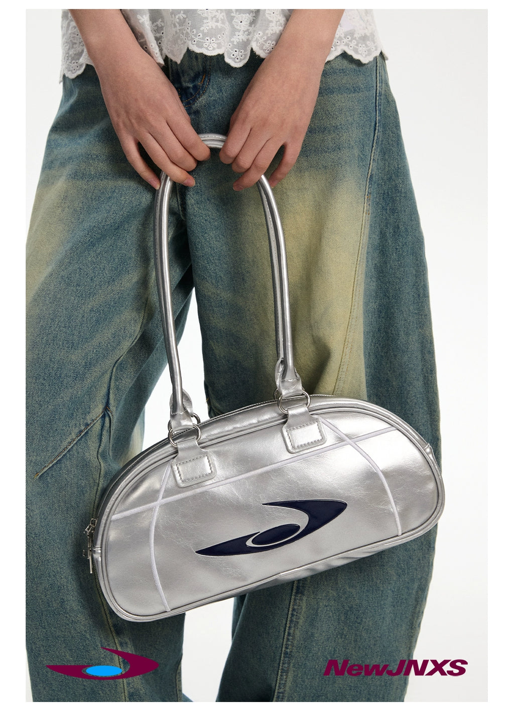 NewJNXS Three-dimensional Embroidered Baseball Bag