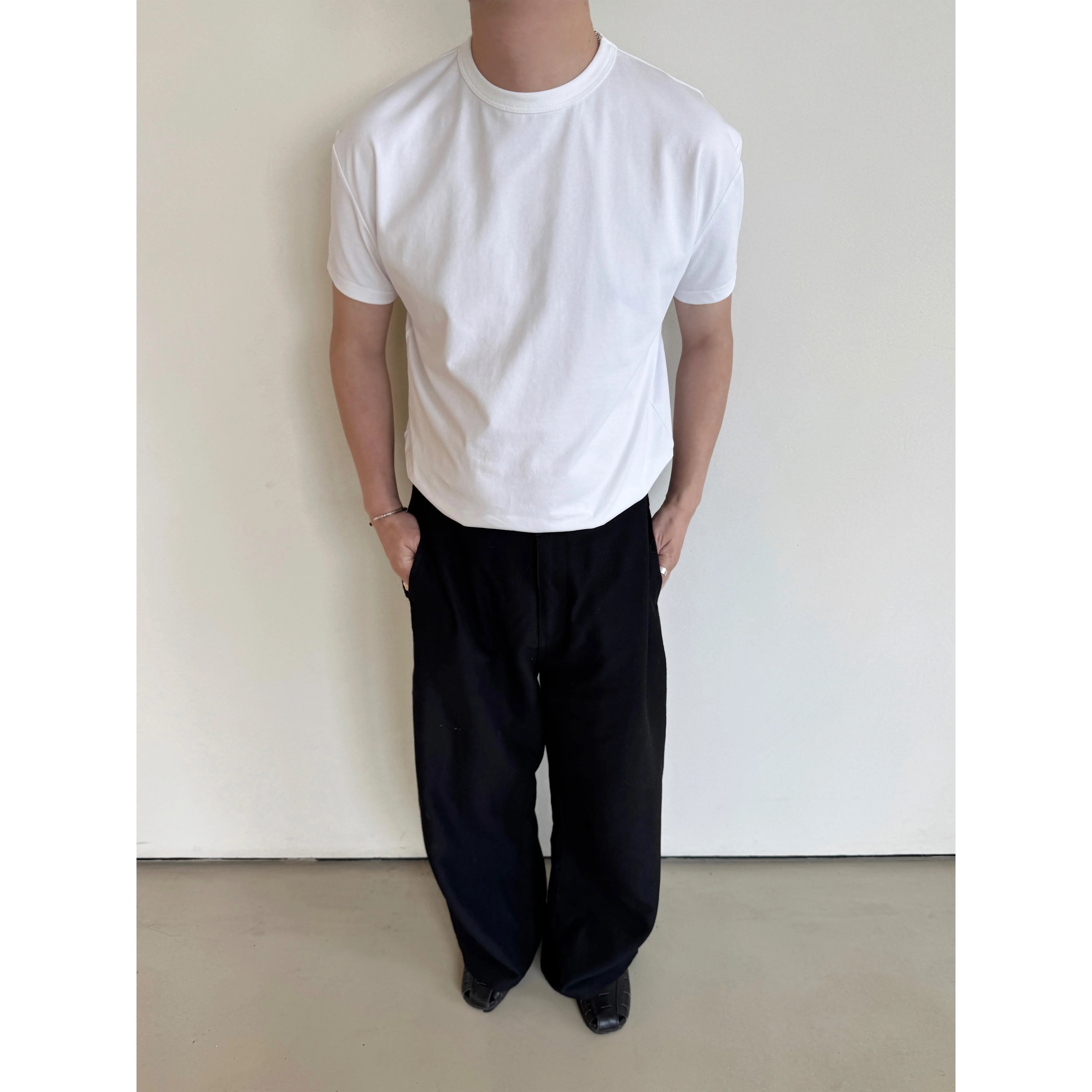 Anniehal Straight Shoulder Small Neckline Cool Tee