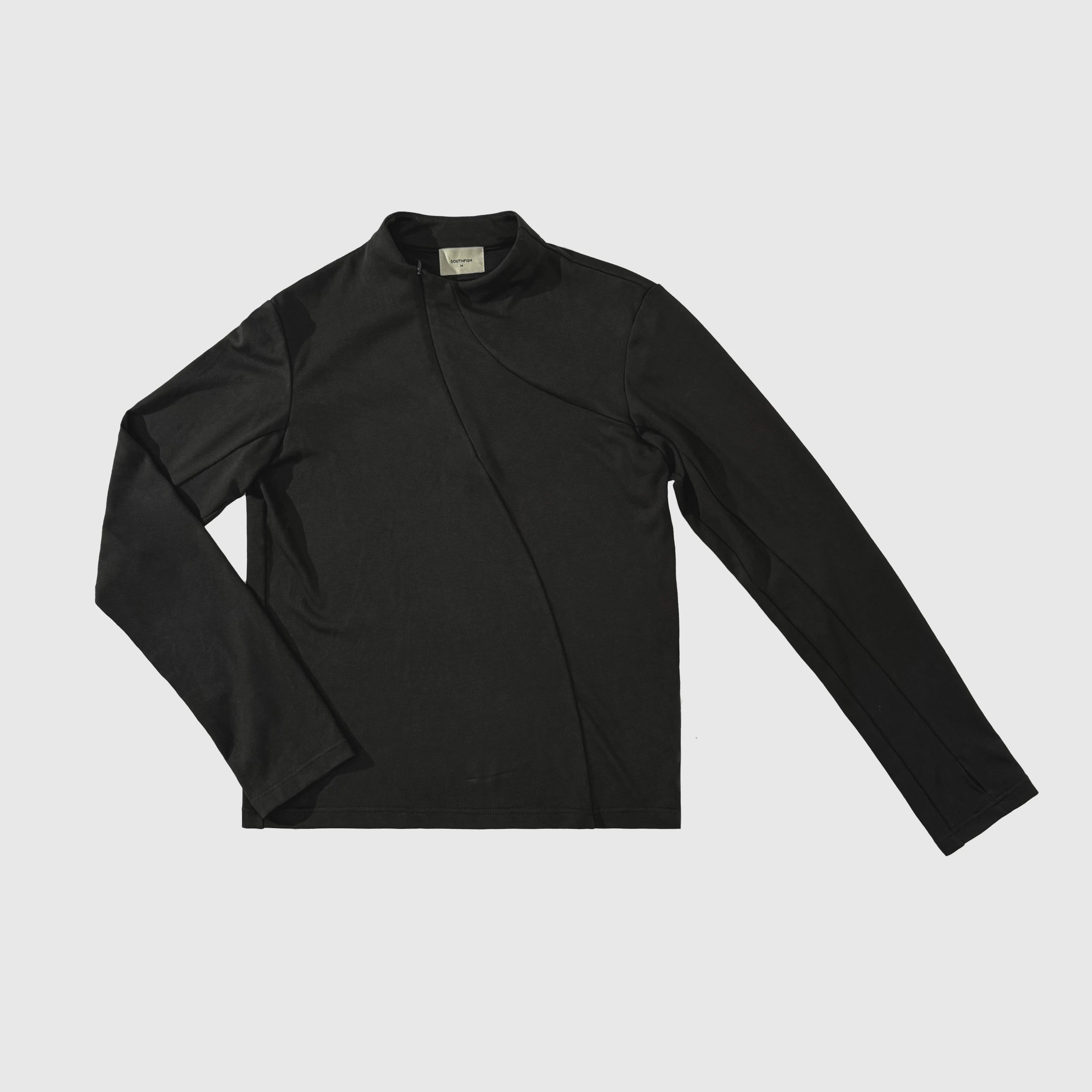 SOUTHFISH Semi-turtleneck Skin-friendly Soft Waxy Long Sleeves