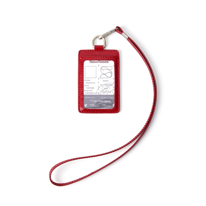 SmoSmos Card Cover Bus Bag Pendant Key Badge