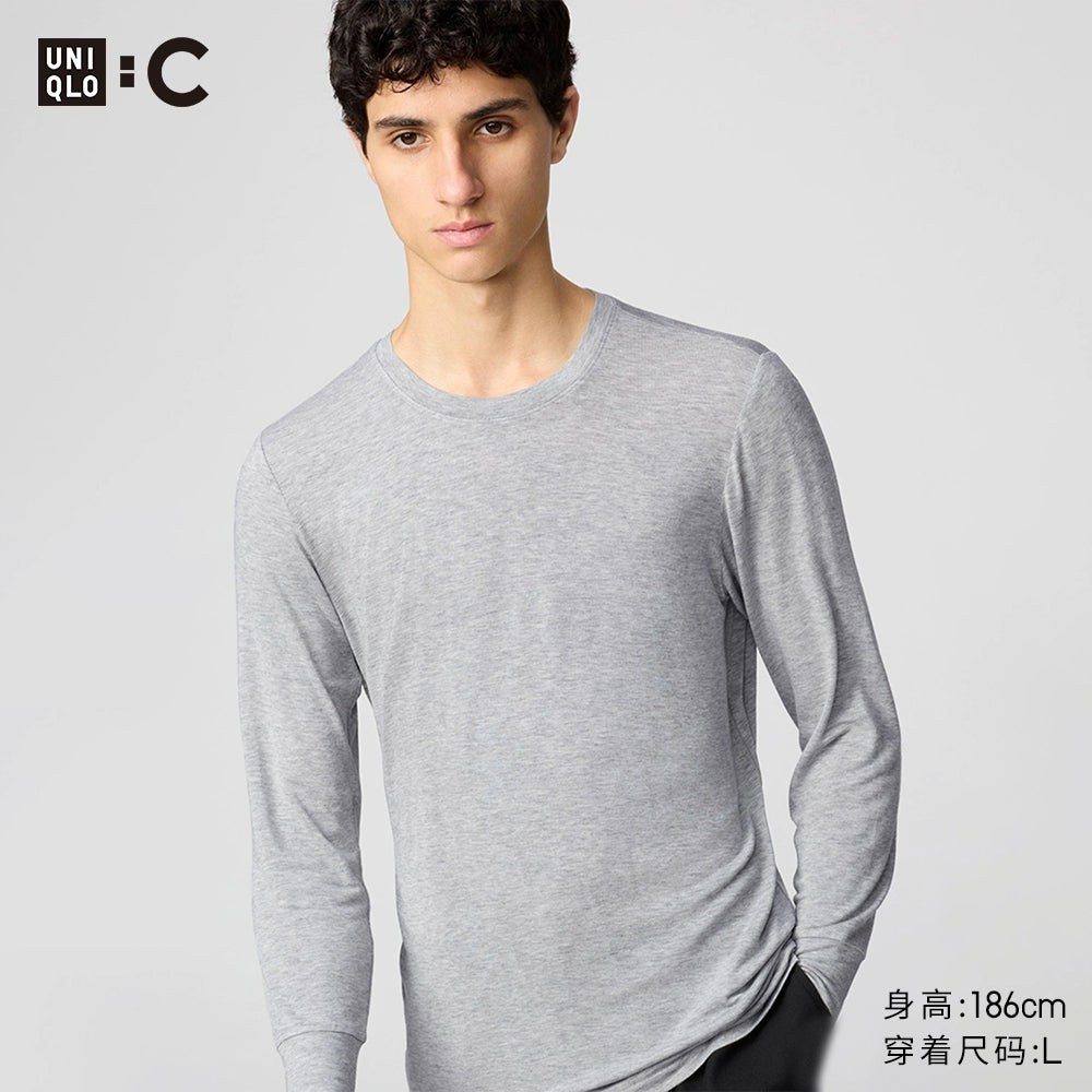 Uniqlo Casual Blend Round Neck Long Sleeve