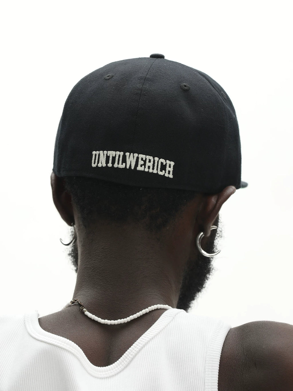 UNTILWERICH Three-dimensional Embroidered Alphabet Baseball Cap