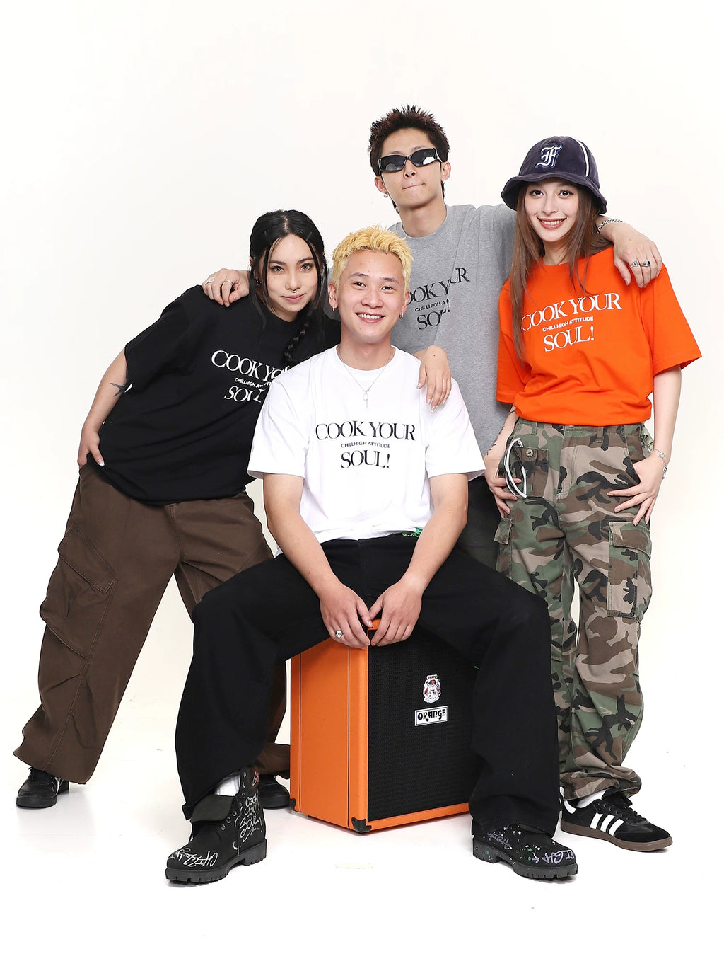 ChillHigh Simple Casual Loose Tee