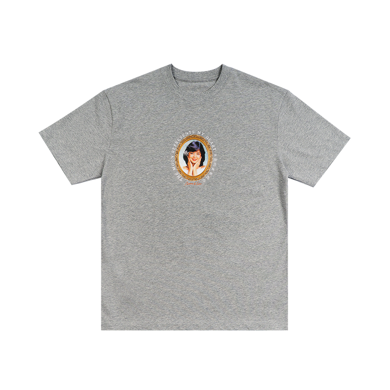 AVENUESON Portrait Commemorative Skateboard Casual Tee