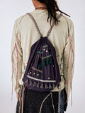 CONP Colored Rock Braided Lightweight Drawstring Bag
