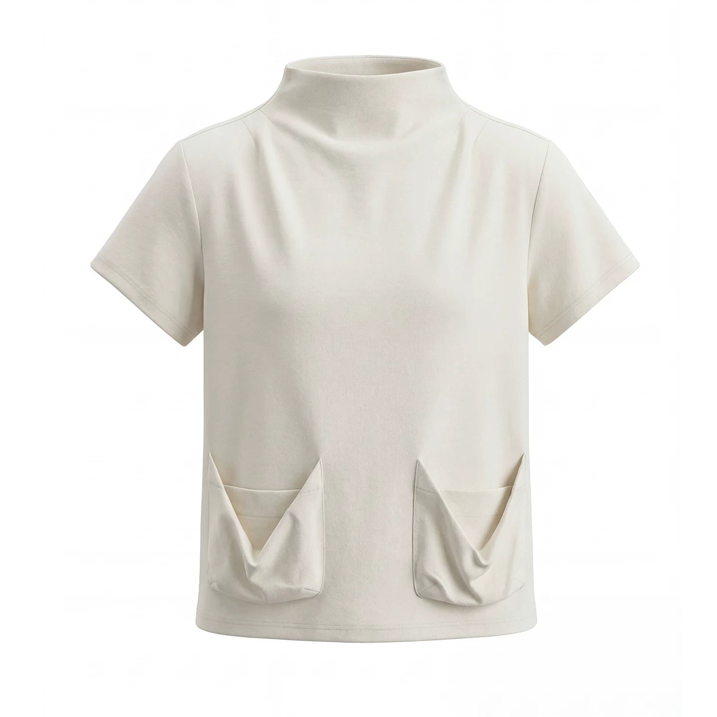JIKOO Small Swinging Collar Tooling Pocket Tee