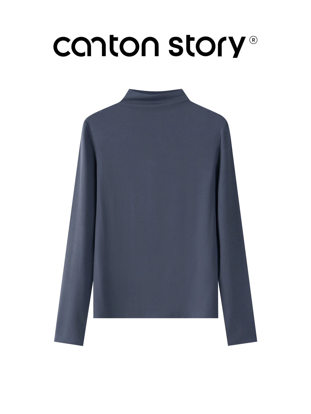 Cantonstory Shoulder Casual Versatile Bottom Shirt