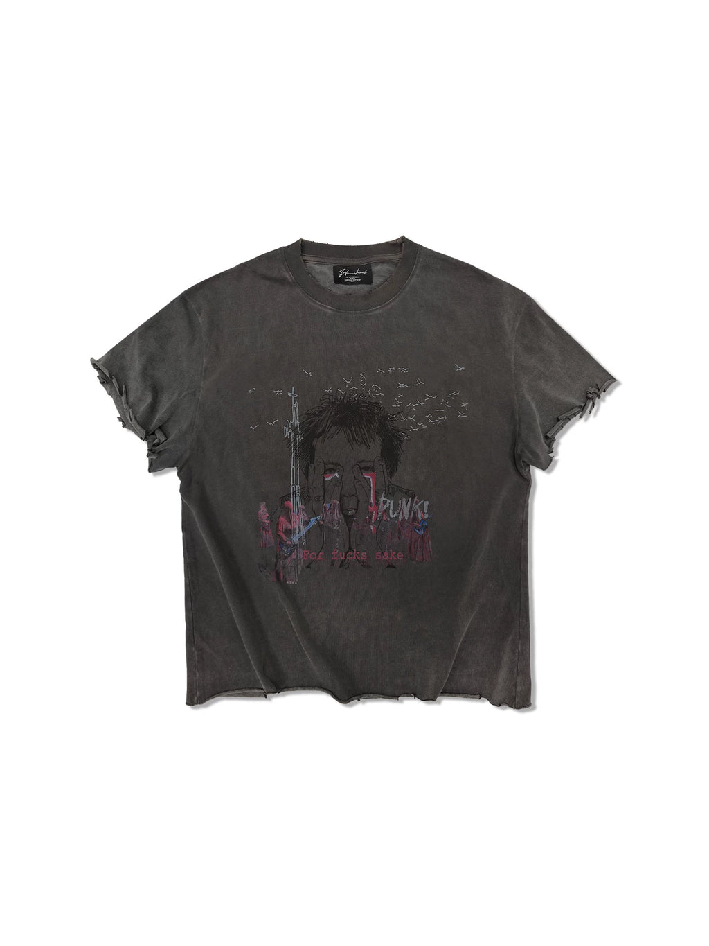 WANNA LAB Old Casual Loose Tee