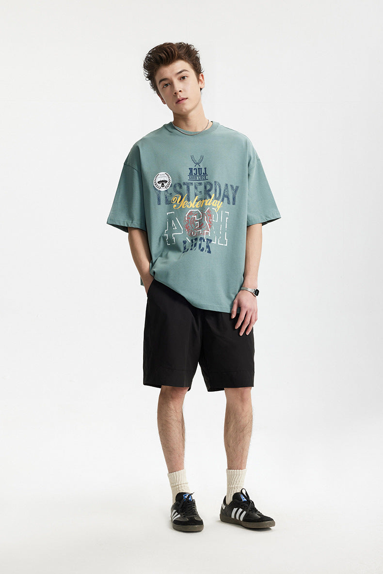 INF 265G Retro Printed Heavy Cotton Tee