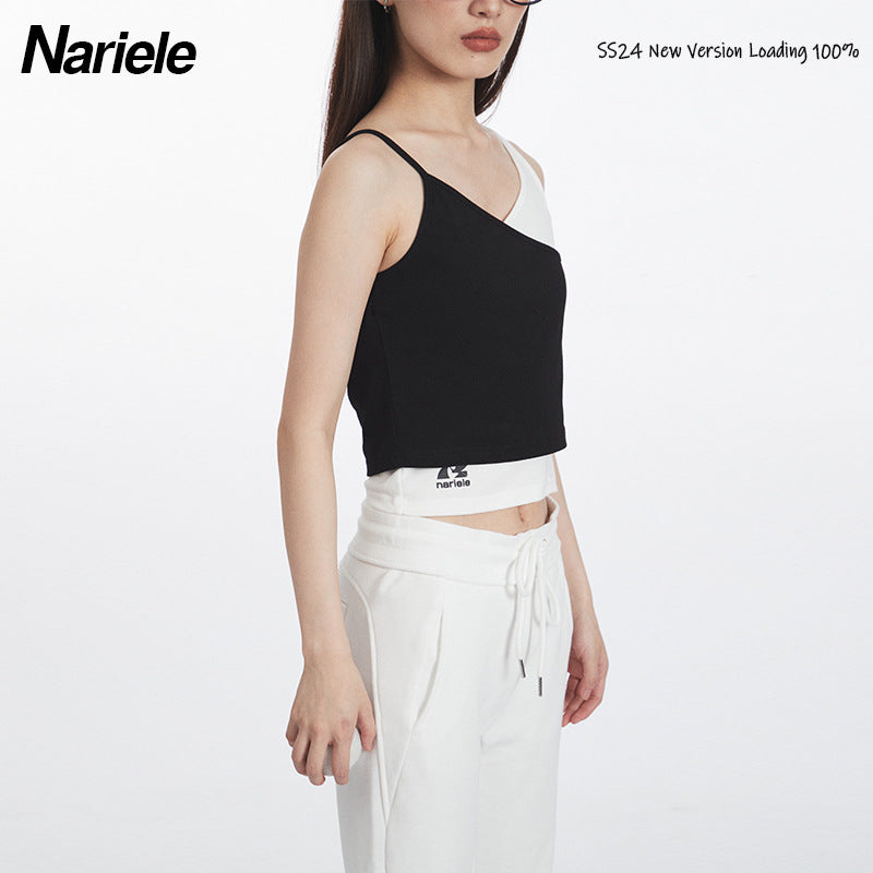Nariele Spice Girls Short Contrast Sling Vest