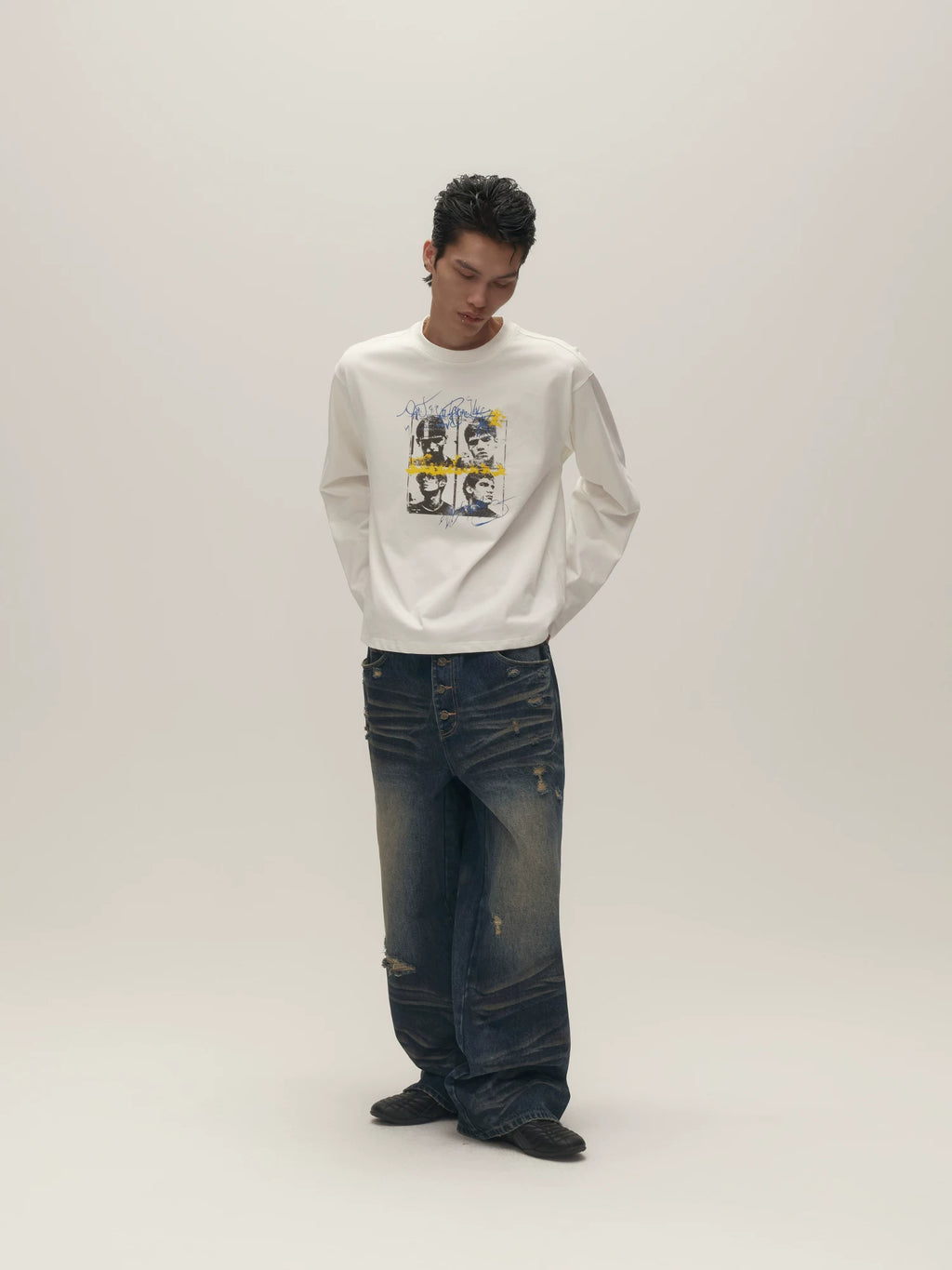 SGW Crew Neck Casual Long Sleeve