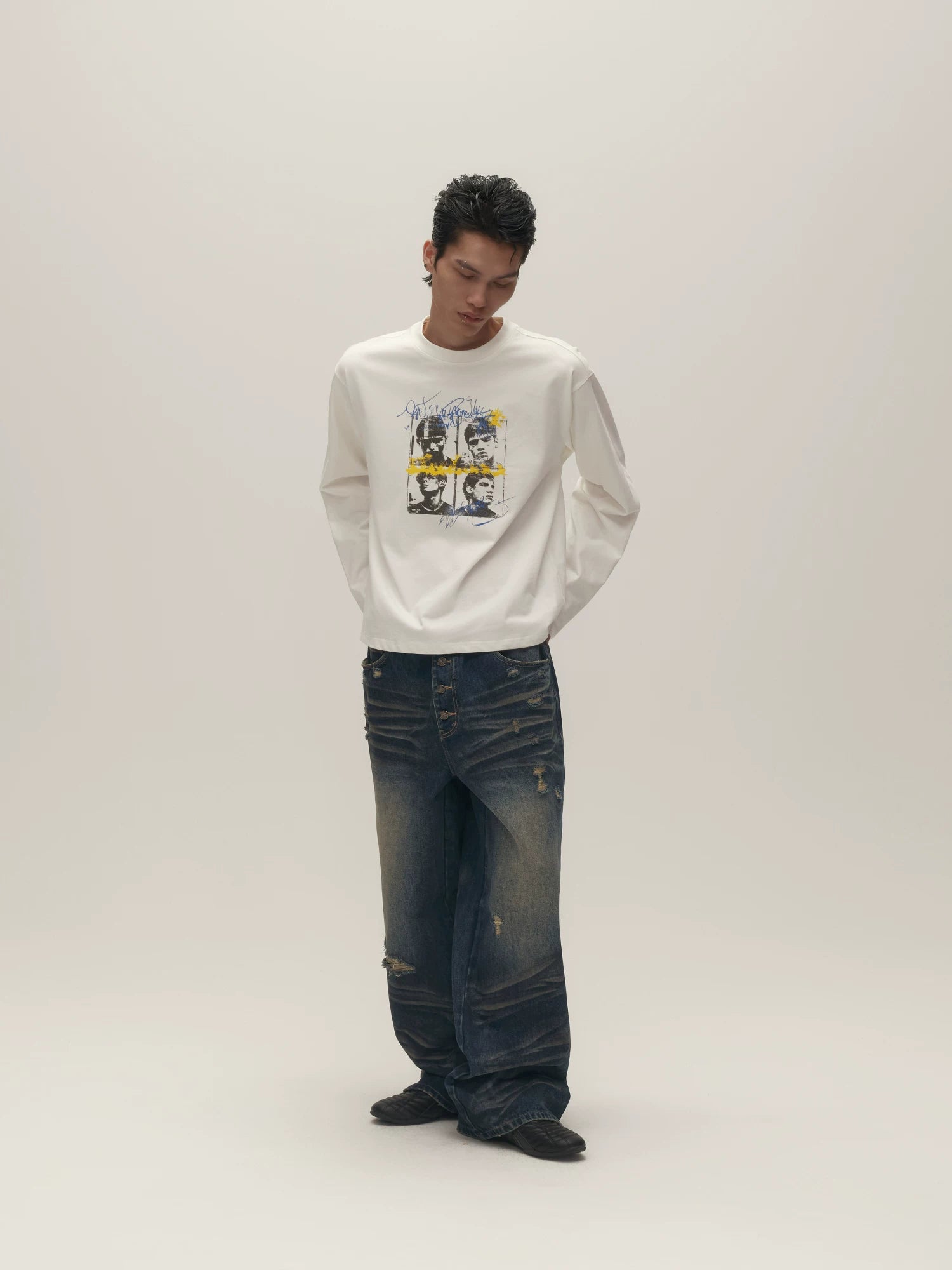 SGW Crew Neck Casual Long Sleeve