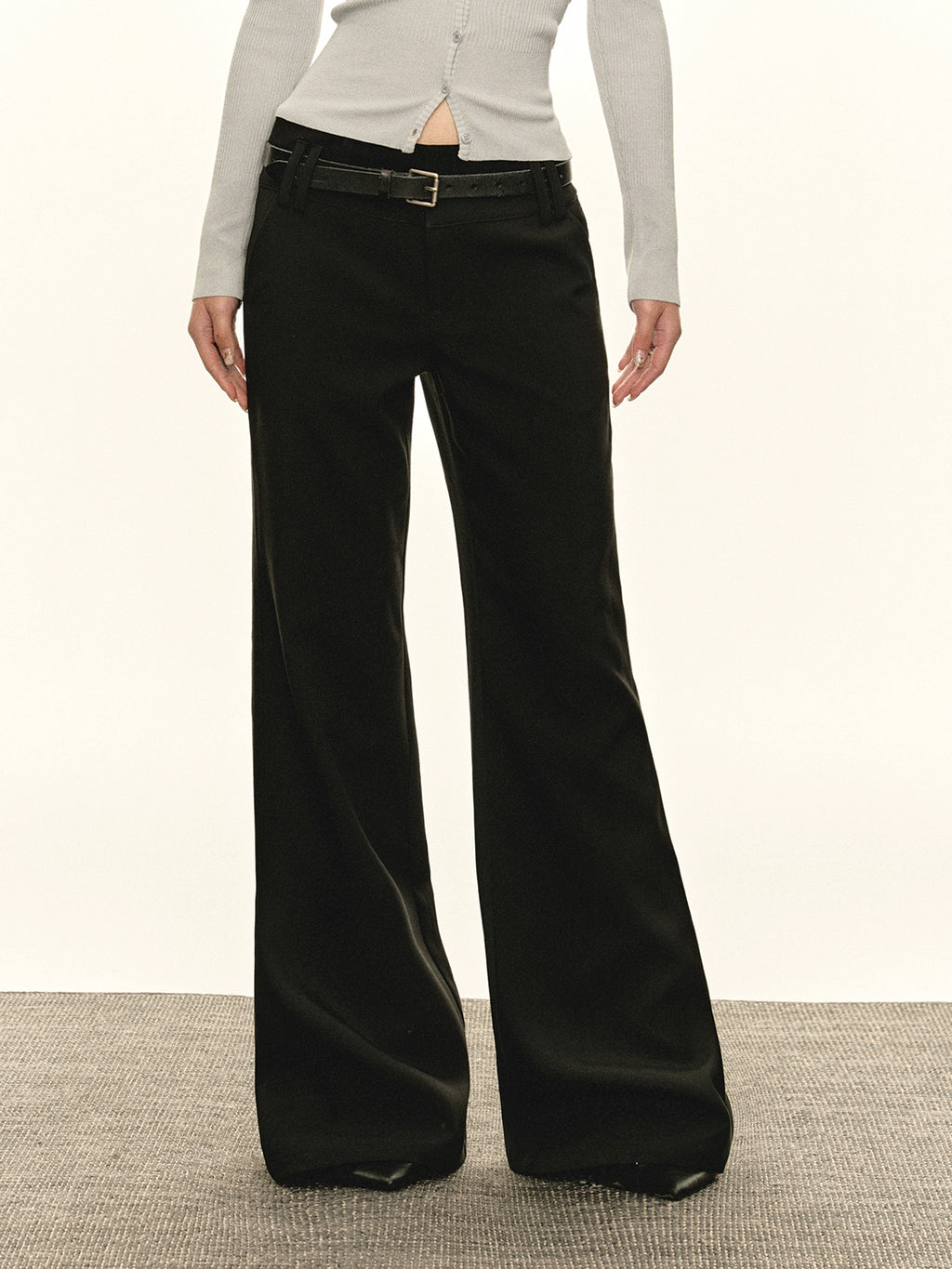 Ariseism Vintage Micro-Flared Trousers