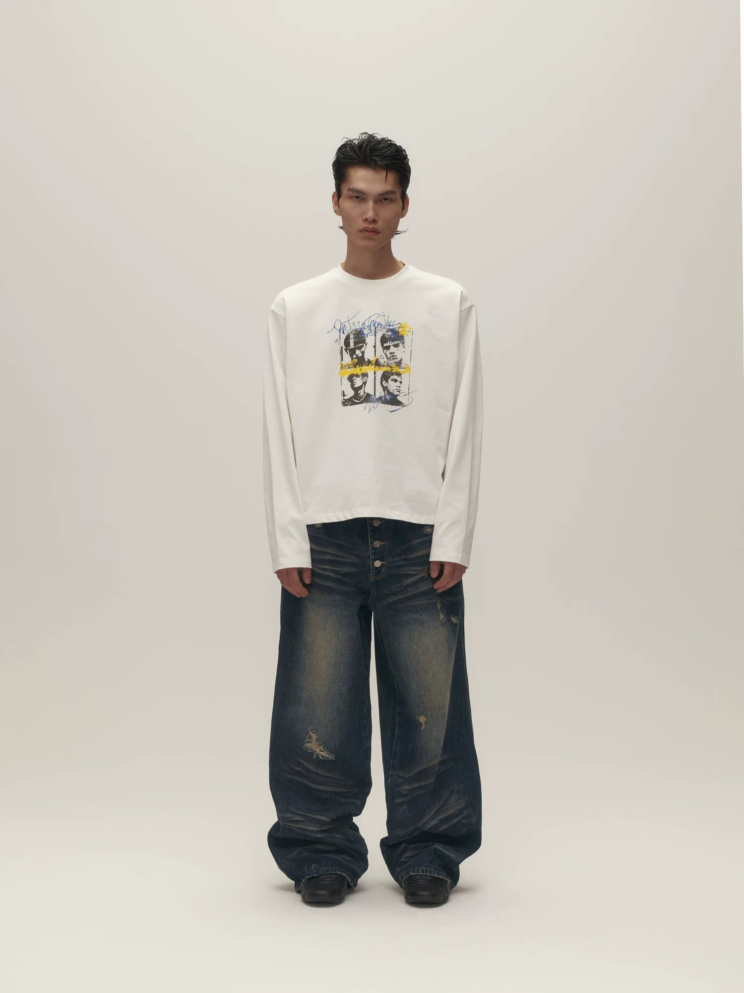 SGW Crew Neck Casual Long Sleeve