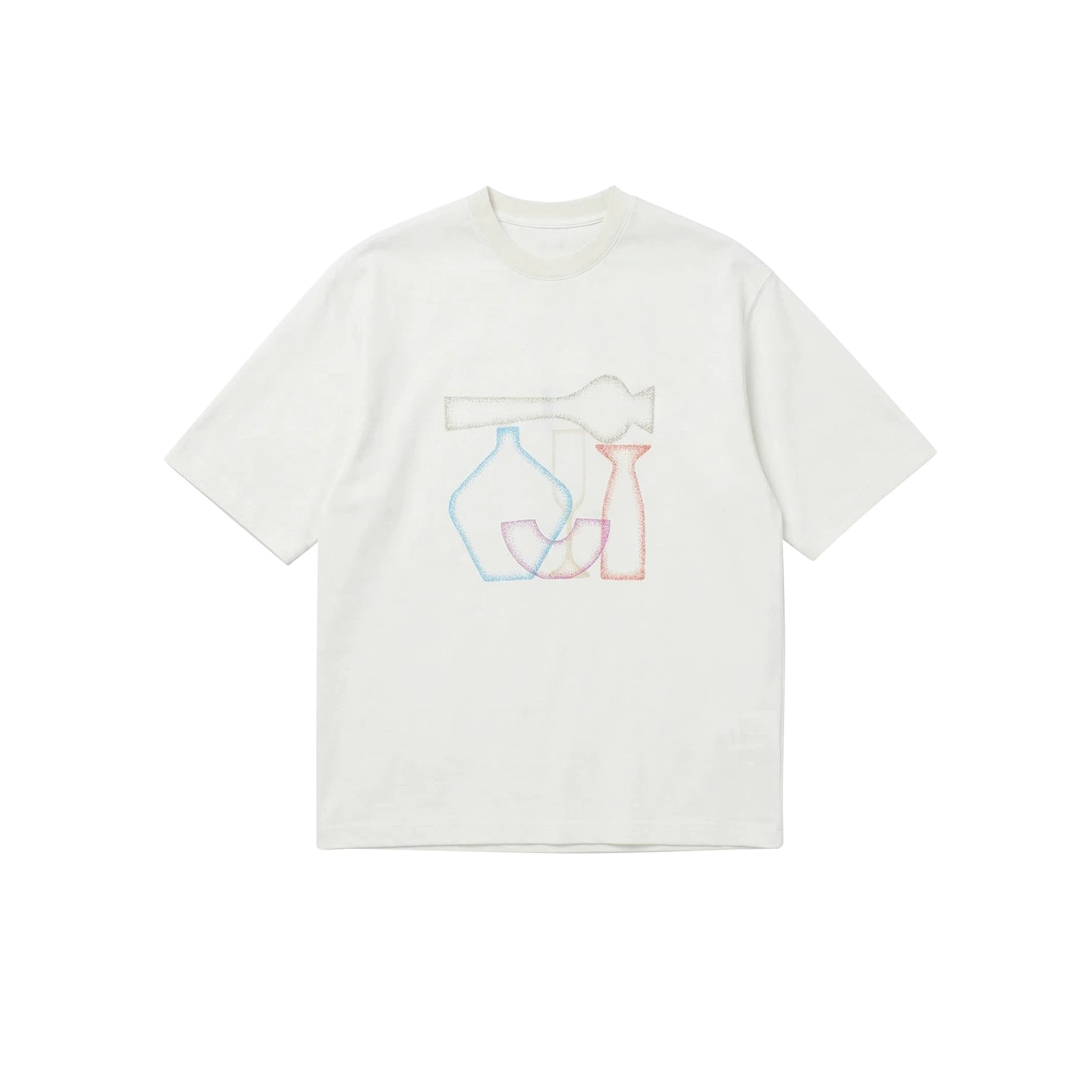 BUTTBILL Loose Gradual Change Casual Tee