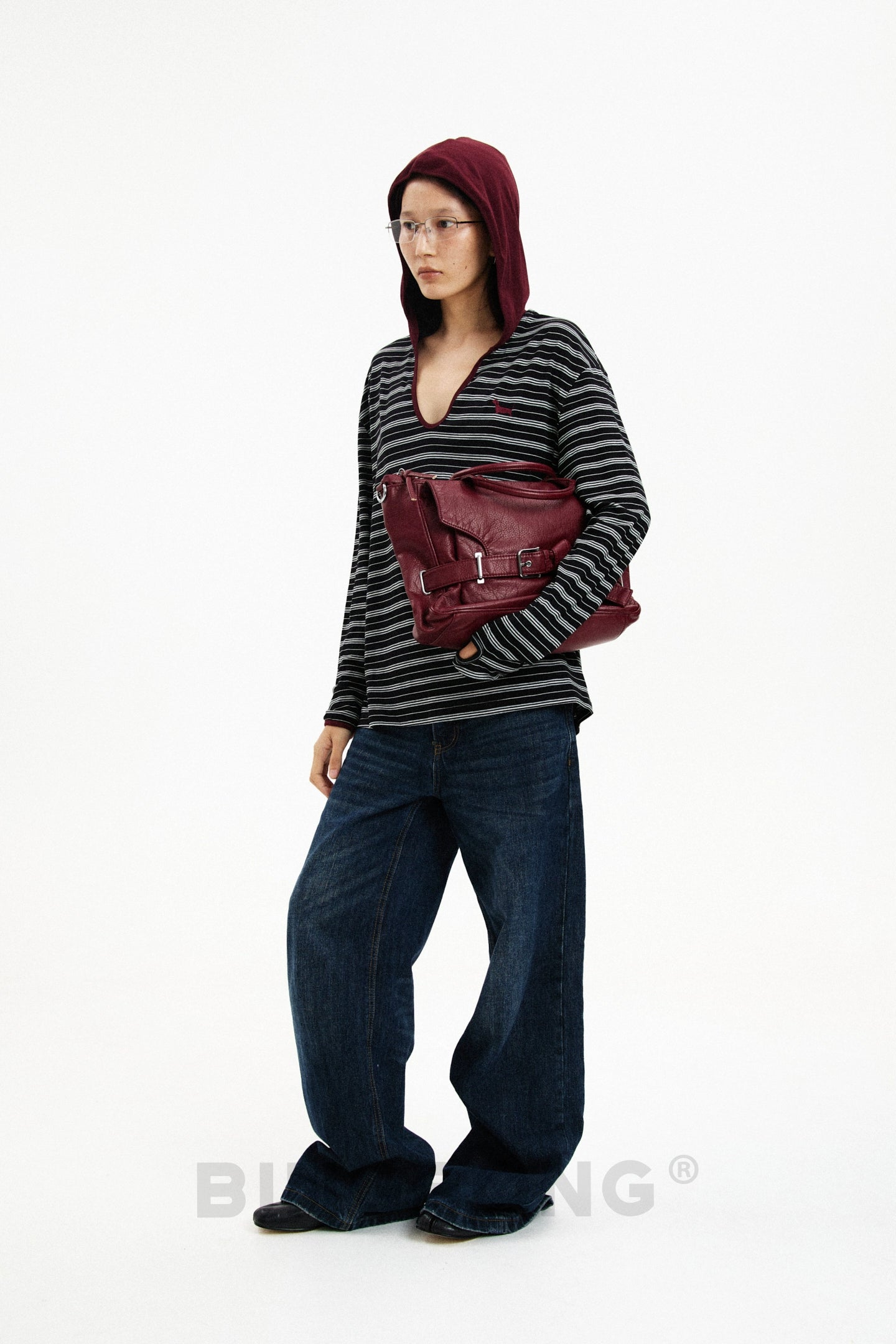 BINGBONG Urban Simple Shoulder Messenger Bag