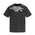 11KN Retro Round Neck Loose Letter Printed Tee