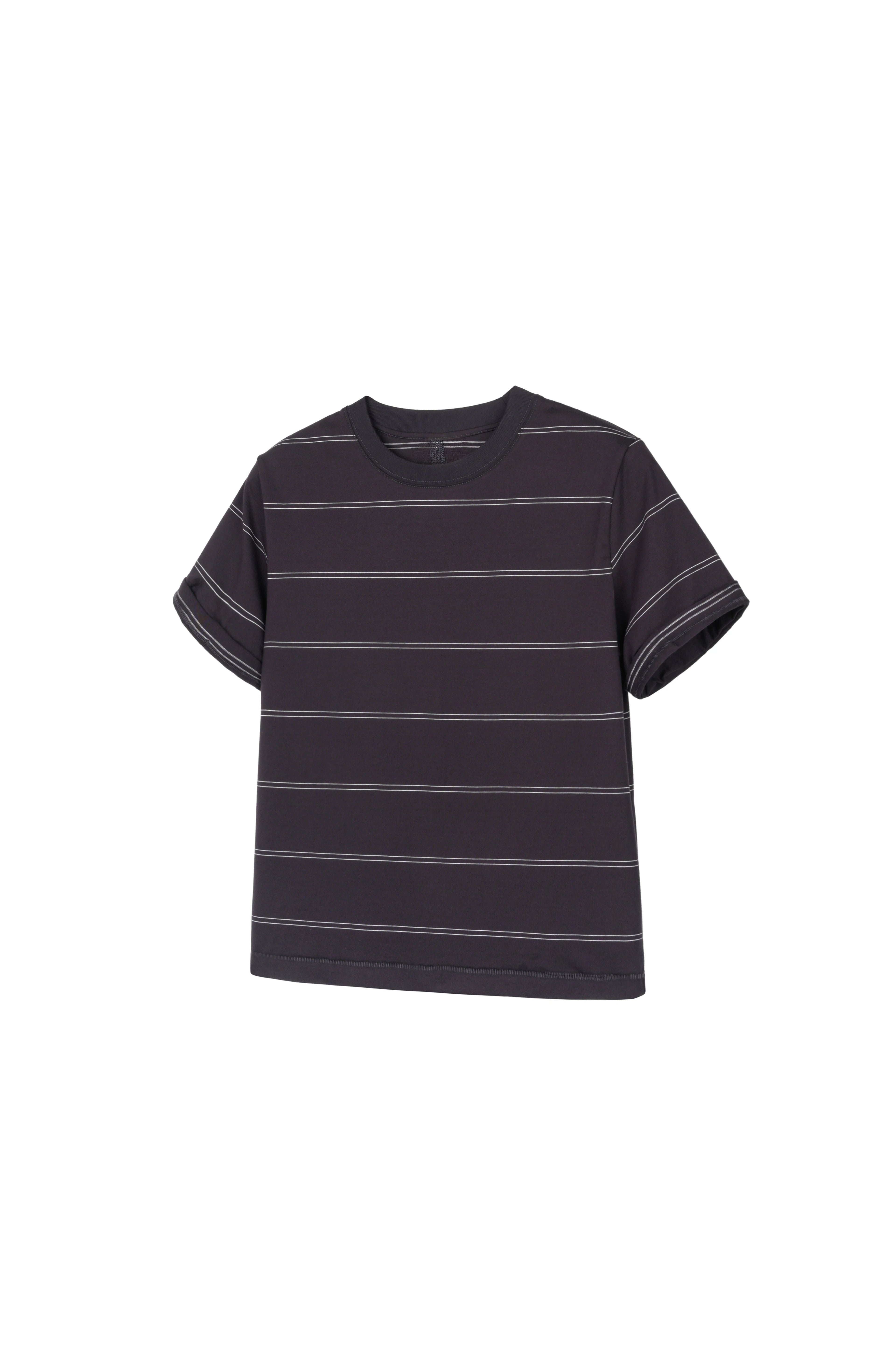 NOT UGLY Striped Lazy Loose Casual Tee