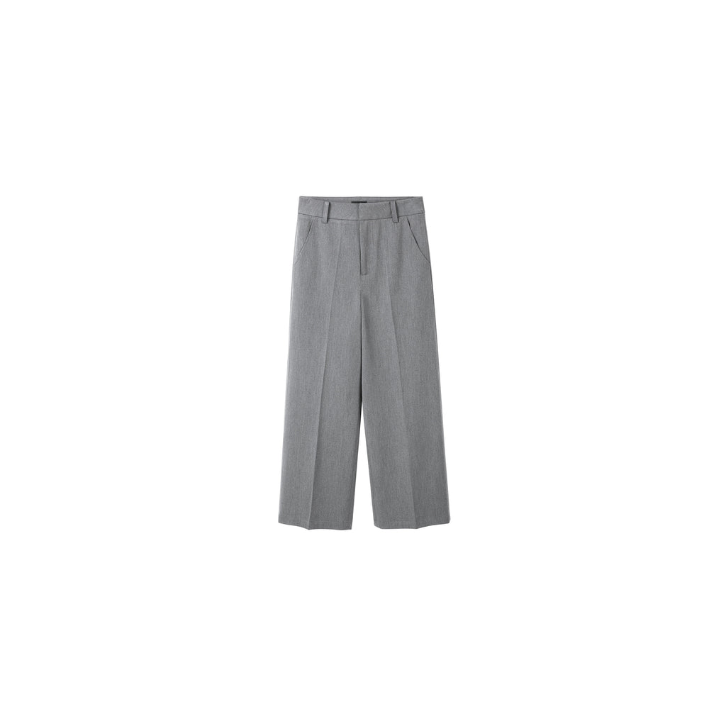 PLUS NO LOGO Drape Anti-wrinkle A-shaped Trousers