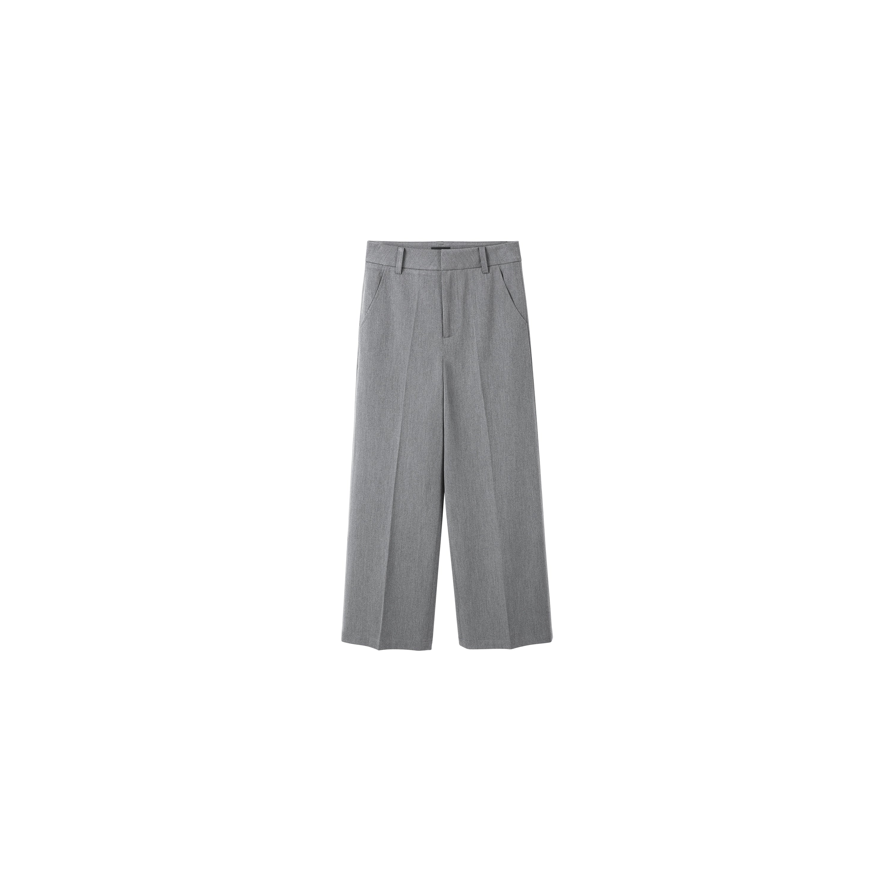 PLUS NO LOGO Drape Anti-wrinkle A-shaped Trousers