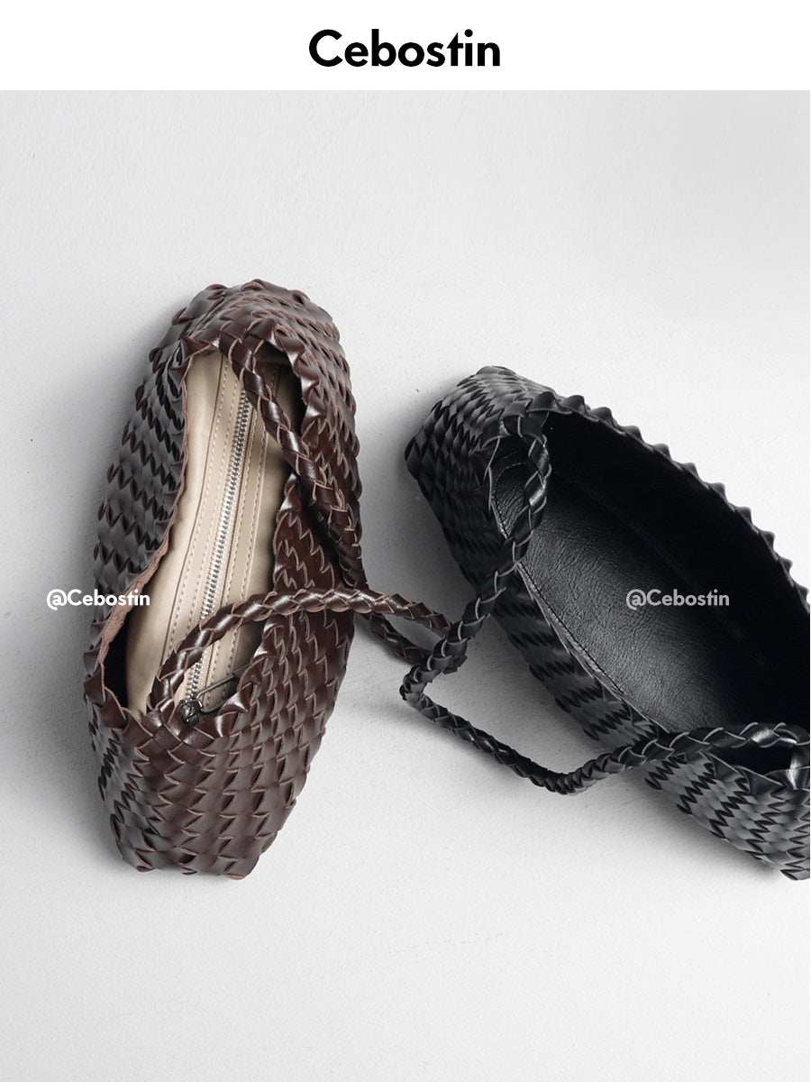 Cebostin Premium Sense Hand-woven Underarm Bag