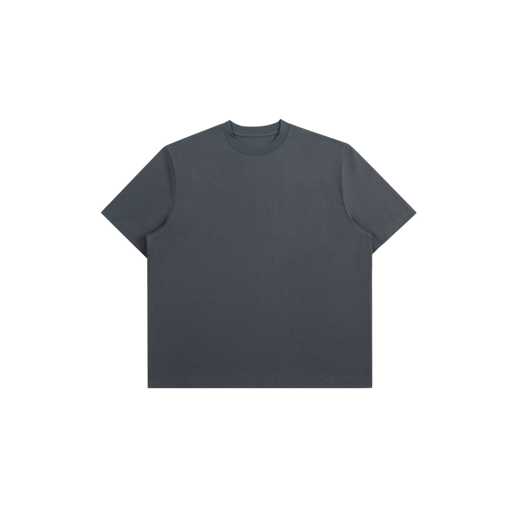 PLUS NO LOGO Small Neckline Short Wide Cool Tee