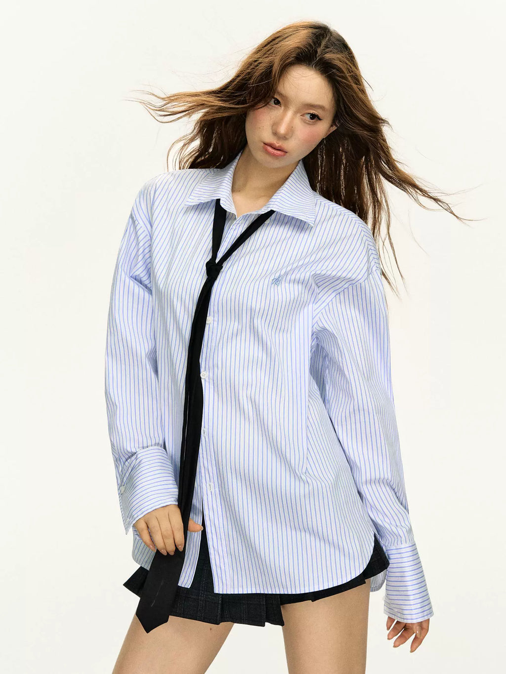 Ariseism Vintage Long Sleeve Loose Shirt