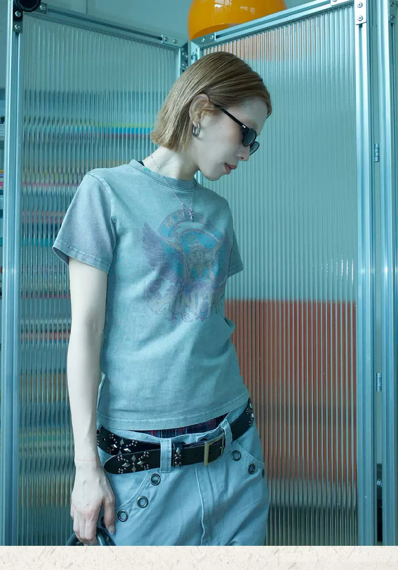 MMBBT Crew Neck Front Shoulder Short Tee